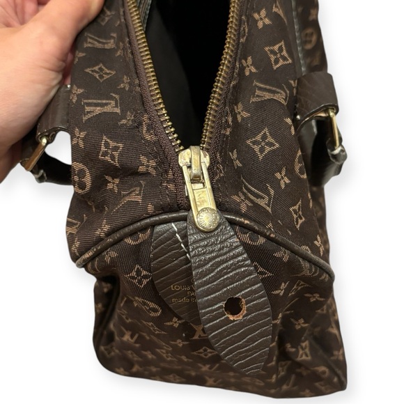 Louis Vuitton Lin Speedy in Brown - Picture 7 of 9